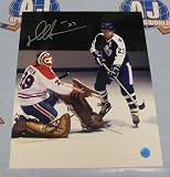 DARRYL SITTLER Toronto Maple Leafs SIGNED 11x14 Photo vs Ken Dryden