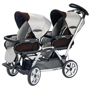 BRAND NEW PEG PEREGO / MAMAS AND PAPAS DUETTE PUSHCHAIR JAVA