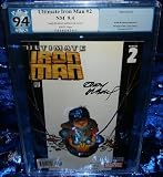 Review Marvel Comics  / PGX Graded 9.4 Ultimate Iron Man #2 Autographed