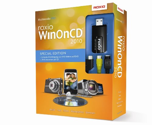 ROXIO WinOnCD 2010 VHS to DVD Edition