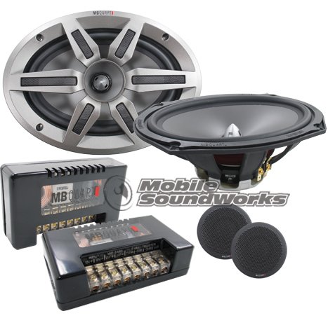 MBQUART PVL269 6 x 9-Inch 2-Way Component/Convertible Coaxial Speaker
