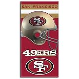 BSS - San Francisco 49ers NFL Fiber Reactive Beach Towel (Banner Series) (60in x 30in)