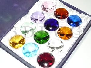 Mother's Day Special: Diamond Glass Paperweights 12pcs