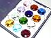 Diamond Glass Paperweights 12pcs