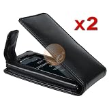 2 x Leather Case w/ Belt Clip for Microsoft Zune HD, Black 2 x Leather Case w/ Belt Clip for Microsoft Zune HD, Black