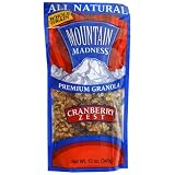 Review Mountain Madness 00103 / Mountain Madness All-Natural Premium Granola, Cranberry Zest, 12-Ounce Bags (Pack of 6)