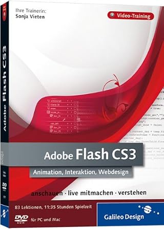 Adobe Flash CS3: Animation, Interaktion, Webdesign