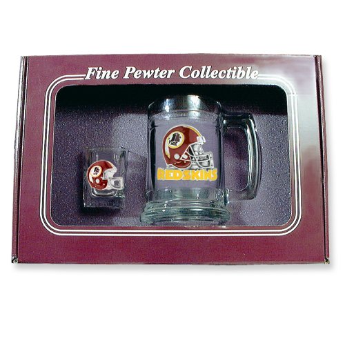Washington Redskins Shot Glass and Mug Set