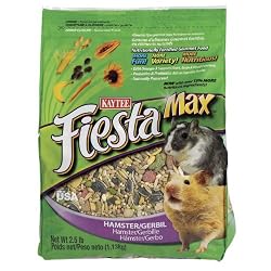 Kaytee Fiesta Max Hamster Gerbil, 2.5-Pound