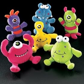  Plush Monsters (1 dz)