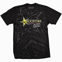 Answer Racing Rockstar Tremor Men's Short-Sleeve Casual Wear Shirt - Black
