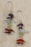 Chakra Earrings - Gemstone