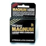 Trojan Condoms Condoms Magnum Lubricated 3 pack