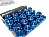 Muteki 12x1.25 Super Tuner Nuts Close End in Racing Blue Color