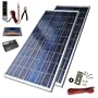 Sunforce 39626 160-Watt High-Efficiency Polycrystalline Solar Power Kit