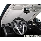 Sunshade for SMART FORTWO COUPE or CONVERTIBLE 2008 2009 2010 2011 2012 2013 2014 2015 HEATSHIELD Windshield Heatshield #057