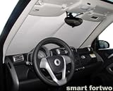 SMART FORTWO COUPE/CONVERTIBLE 2008-09 Windshield Heatshield Custom-fit sunshade