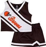Cleveland Browns Girl's 4-6 Two-Piece Cheerleader Set