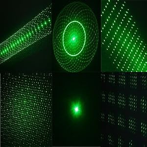 Green 50mW Pen Style Laser Pointer. Black Rubber Finish High Power Astronomy and Military Grade Green Laser Pointer
