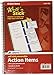 Adams Write 'n Stick Action Item Book, Spiral Bound, 2-Part, Carbonless, 7.5 x 11 Inches, White, 200 Sets per Book (SC8311WS)