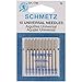 Euro-Notions Universal Machine Needles, 10-Piece (3 Pack)