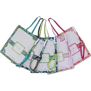 Dry erase Write Away Board with Hanging Ribbon and pen - Many colors offered - Vera Bradley