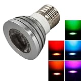 E27 5w RGB Remote Control Light Bulb