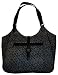 Women's Tommy Hilfiger Purse Handbag NS Tote Black Signature Logo