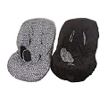 Little Luxe Toddler Car Seat Cover - Black