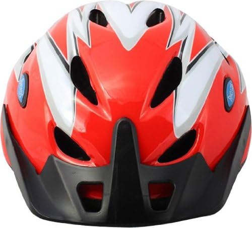 Rhoads Town Bicycle Helmet, Red/Black/White, Adult