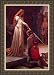 "The Accolade" by Edmund Blair Leighton - Framed Artwork