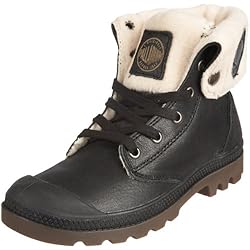Palladium BAGGY LEATHER S 92610-072-M, Damen Stiefel, Schwarz (BLACK PILOT), EU 42 (UK 8)