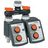 Gardena 1870 Classic 3-Cycle Twin Tap Water Timer T 1030 Duo Plus