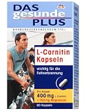 Das gesunde Plus L- Carnitin Kapseln, 60 Stück, 1er Pack (1 x 58 g)