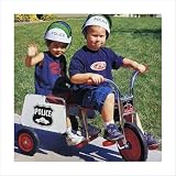 Silver Rider Police Tandem Trike with Protective Gear