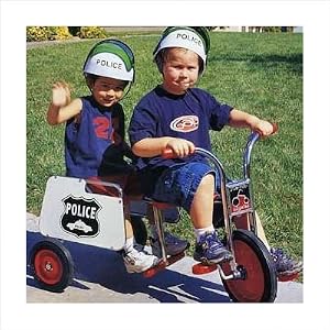 Silver Rider Police Tandem Trike with Protective Gear by 