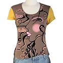 Jessie G. Women's Printed Scoop Neck Tee