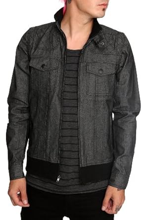 RUDE Black Zip-Off Jacket RUDE Black Zip-Off Jacket