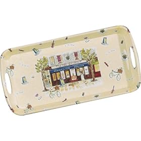 Jill Butler Tray, Bar à Vins, 15 x 7-1?2 by Jill Butler