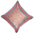 ShalinCraft Cushion Case Cover in Silk - Unique Gifts 16x16 inches (bcbr276)