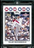 2008 Topps National Baseball Card Day # 6 Clay Buchholz SP (RC) - Boston Red Sox - (Short Print - Rookie Card) Promo Baseball Card in Protective Screw Down Display Case