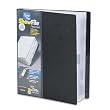 TOPS Cardinal SpineVue ShowFile Display Book with Index, Wraparound Pocket, 24 Sleeves, 5 Dividers, 8.5 x 11 Inch Sheet Size, Black (51336)