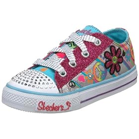 Skechers Little Kid Shuffles - Groovy Baby Lighted Sneaker