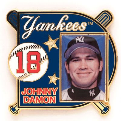 NEW YORK YANKEES OFFICIAL LOGO GOLD LAPEL PIN