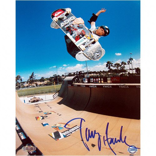 Tony Hawk - Half Pipe - Autographed 8x10 Photograph