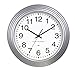 Chaney Instruments 16-Inch Silver Wall Clock with Set & Forget Technology Chaney Instruments 16-Inch Silver Wall Clock with Set & Forget Technology