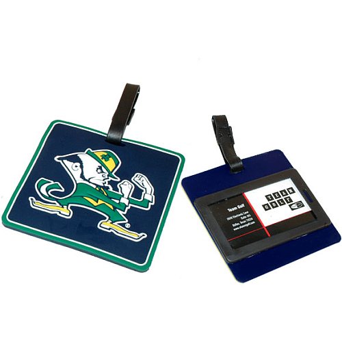 NCAA Notre Dame Team Golf Bag/Luggage Tag