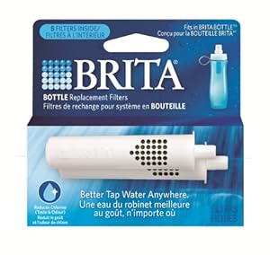 Brita Water Filter Bottle Replacement Filters 5 Count