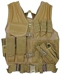 Voodoo Tactical Medium-XL Size Coyote MSP-06 Entry Vest
