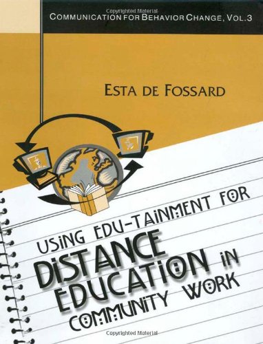 Using Edu-Tainment for Distance Education in Community Work (Communication of Behavior Change) (Communication for Behavior Change)